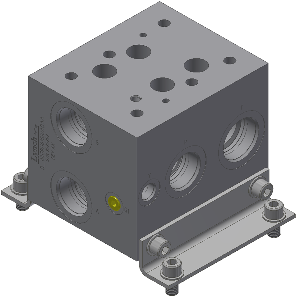 D08 1-STN PARALLEL MANIFOLD