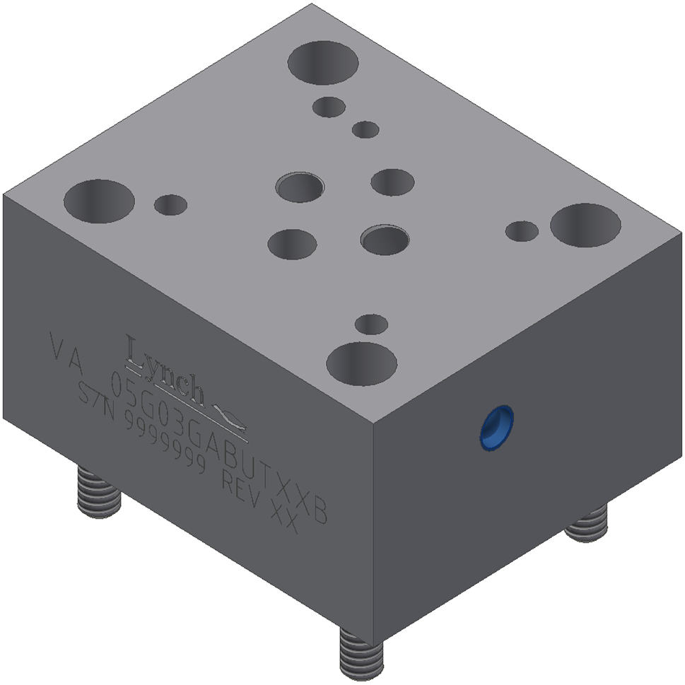 VALVE ADAPTER D03-D05 MANIFOLD