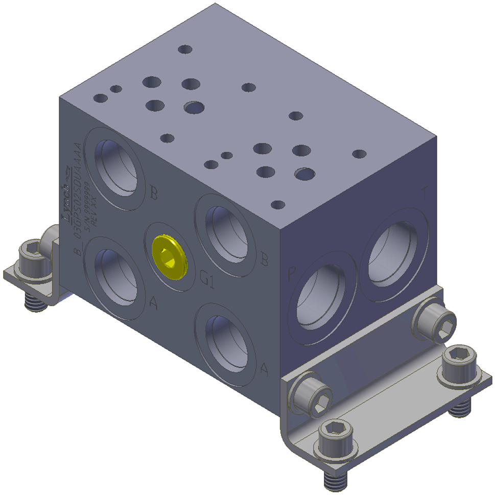 D03 2-STN PARALLEL MANIFOLD
