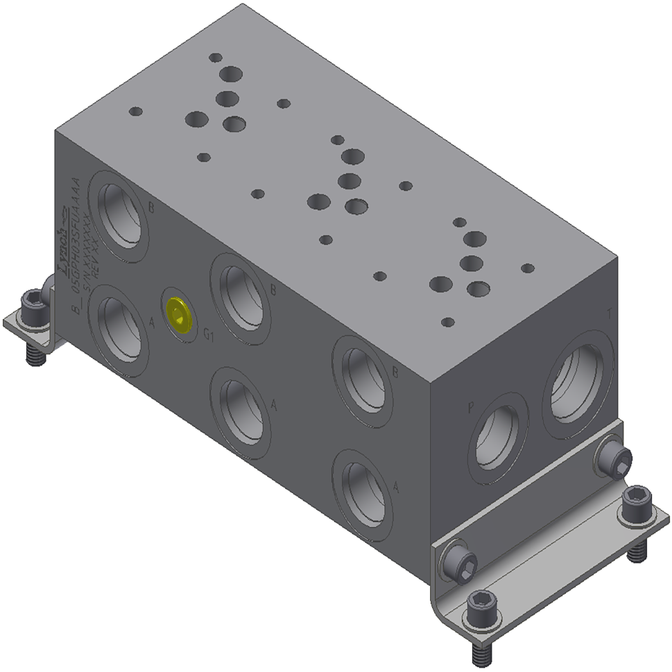 D05 HI 3-STN PARALLEL MANIFOLD