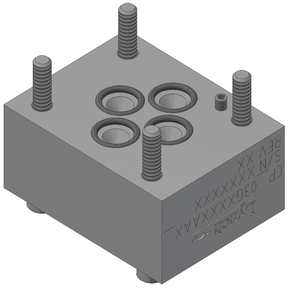 D03 COVER PLATE,METRIC MTG.
