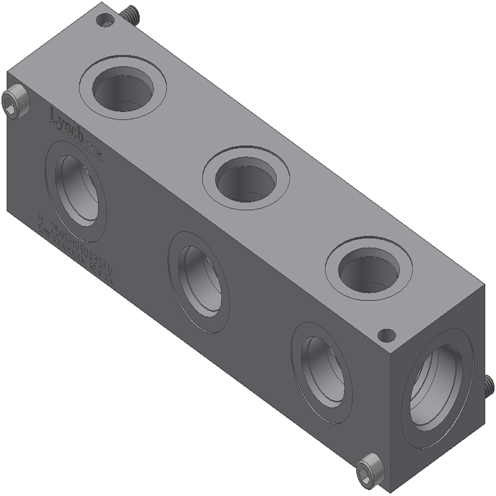 HEADER 3 STN, 90 DEG