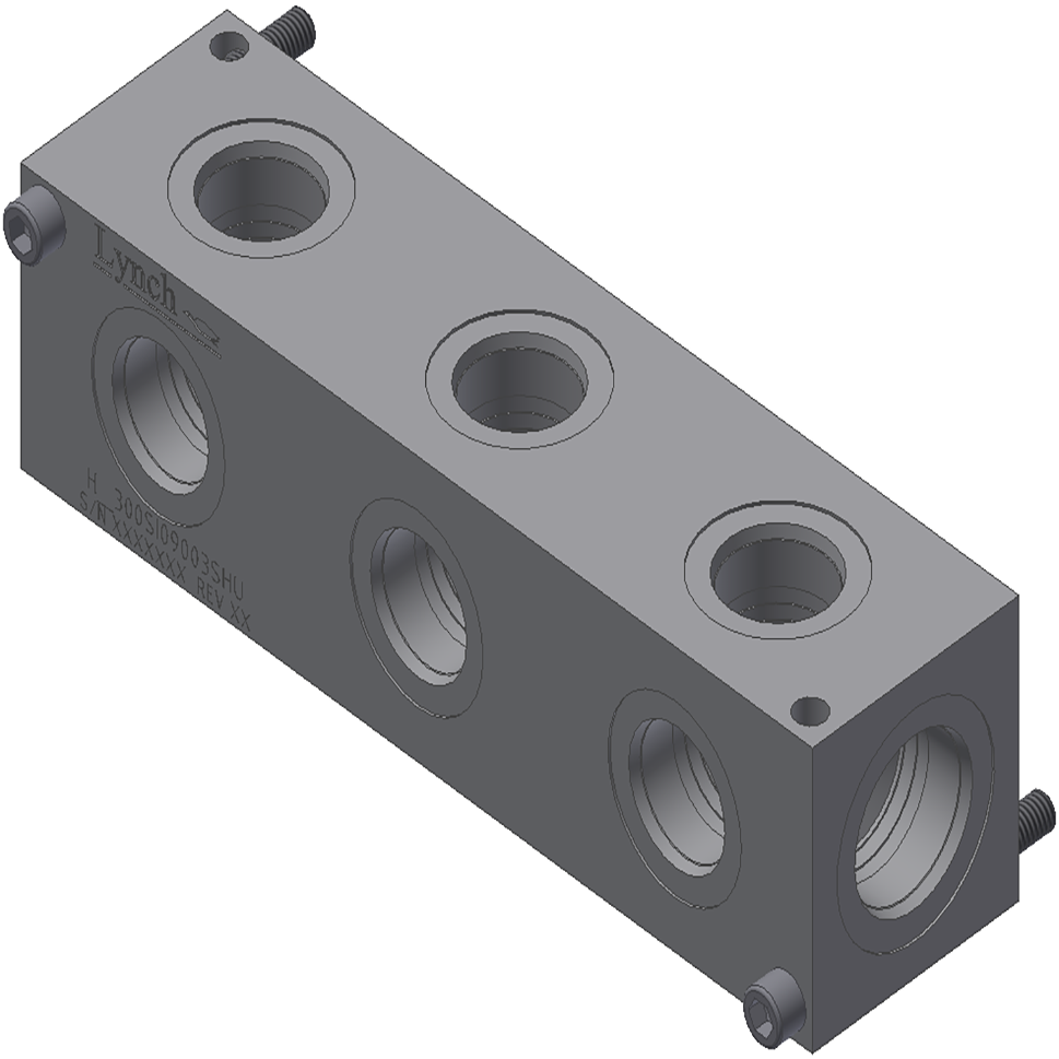 HEADER 3 STN, 90 DEG