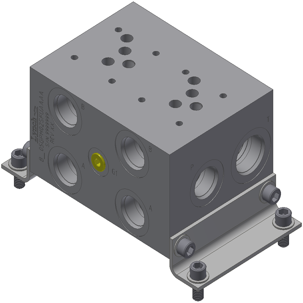 D05 HI 2-STN PARALLEL MANIFOLD