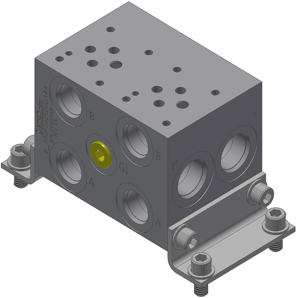 D03 2-STN PARALLEL MANIFOLD