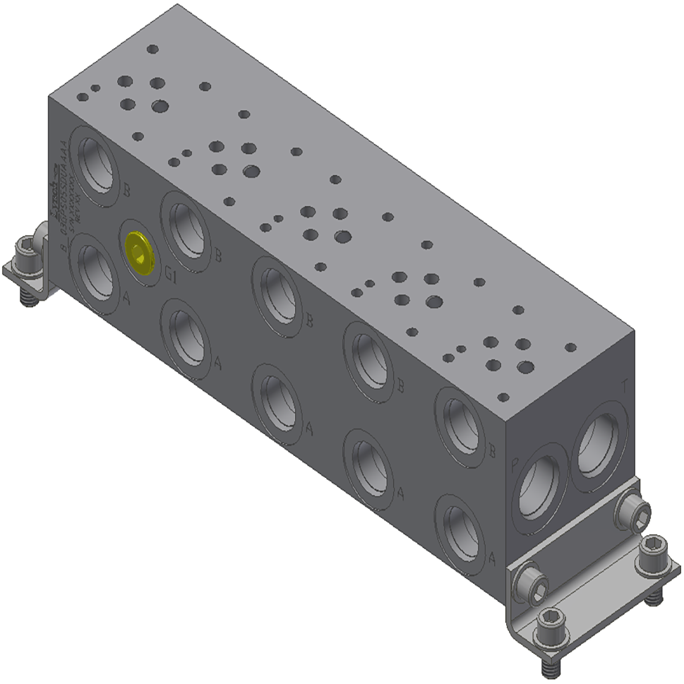 D03 5-STN PARALLEL MANIFOLD