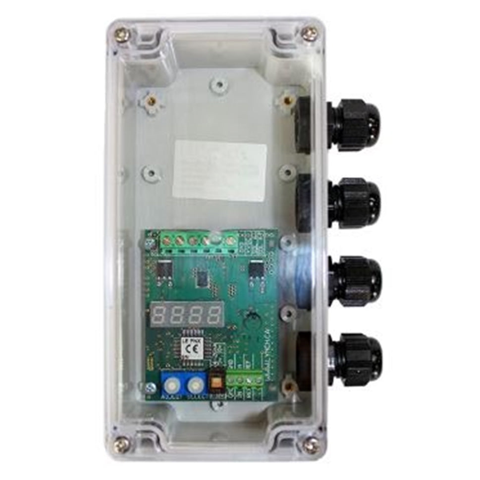 Dual Sol. Proportional Amplifier, either coil A or coil B activated, NEMA 4X with cable glands