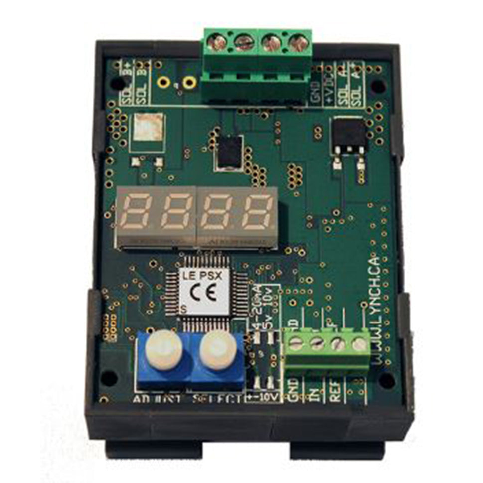 Single Sol. Proportional Amplifier, DIN rail mountable