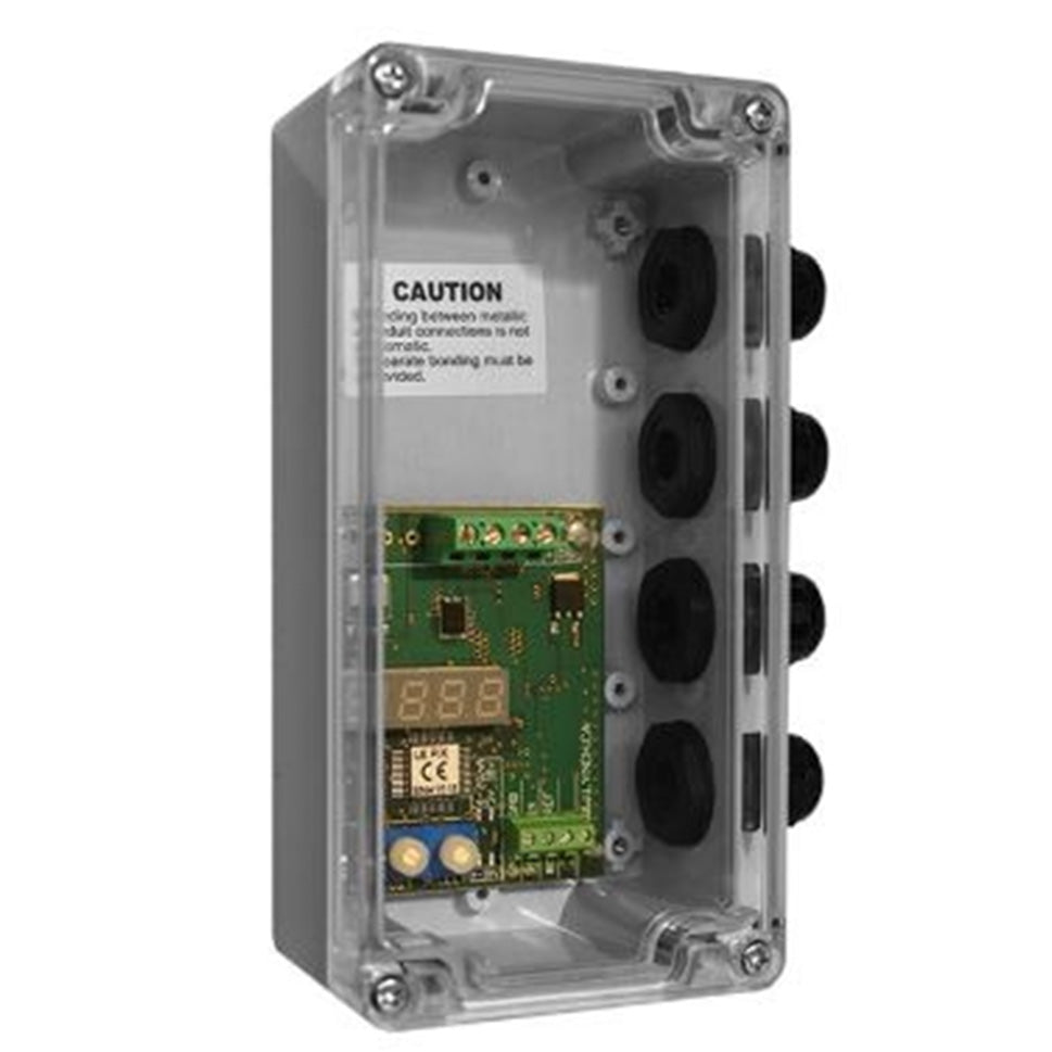 Single Sol. Proportional Amplifier, NEMA 4X with cable glands