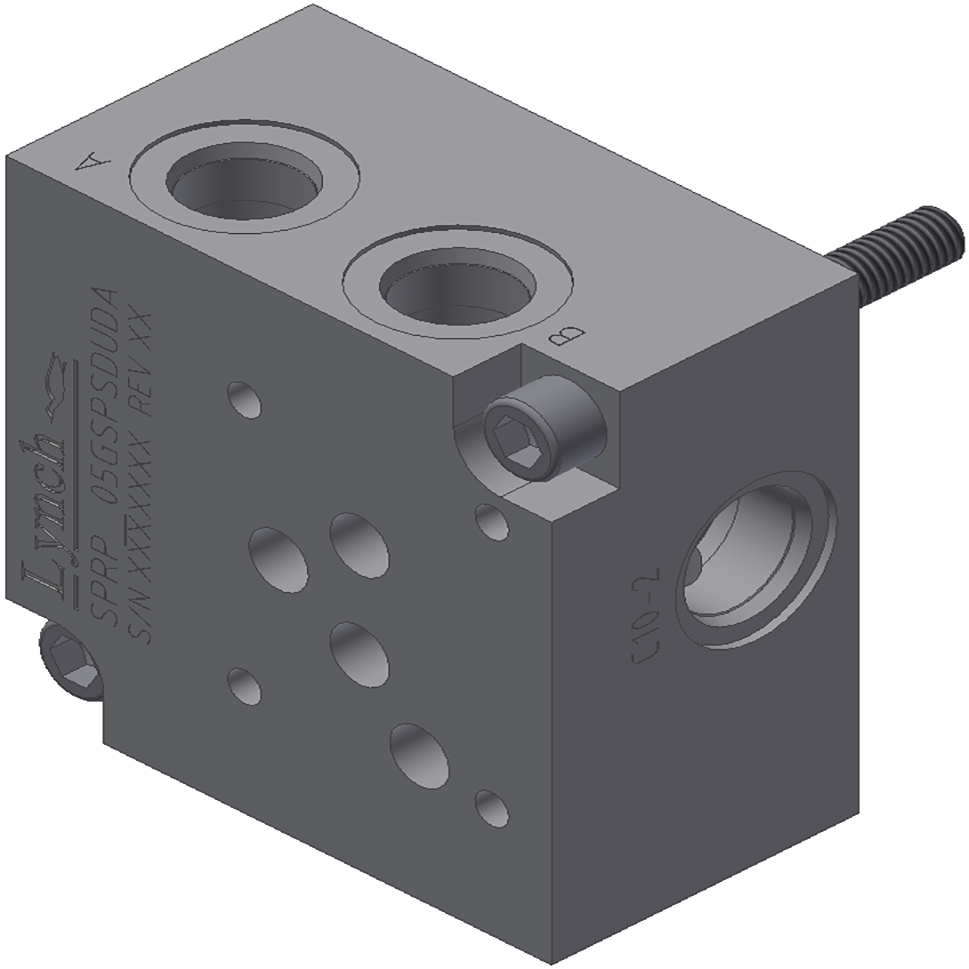 D05 SUBPLATE,SIDE PORTED,SAE-8