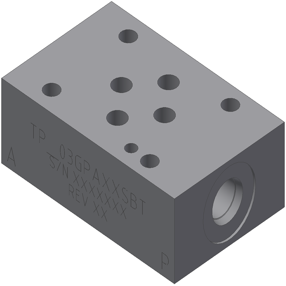 D03 TAPPING PLATE P & A