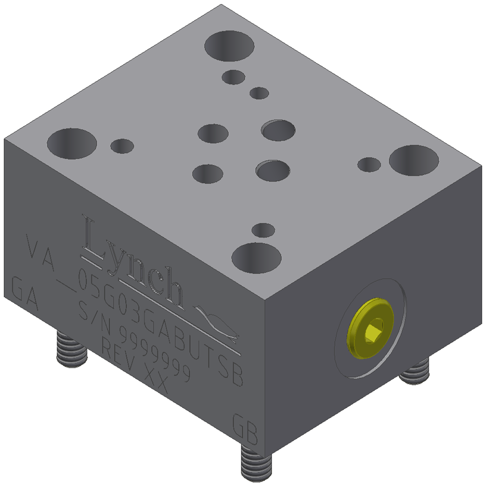 VALVE ADAPTER D03-D05 MANIFOLD