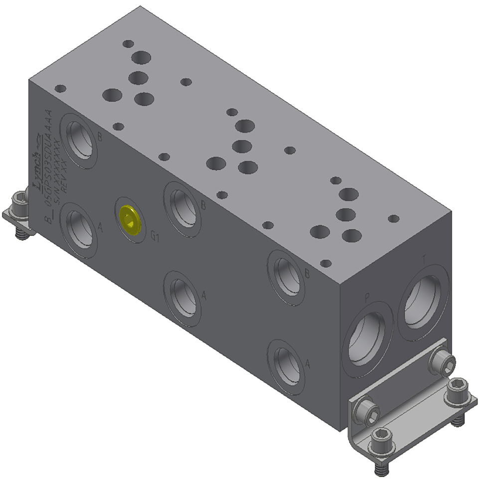 D05  3-STN PARALLEL MANIFOLD
