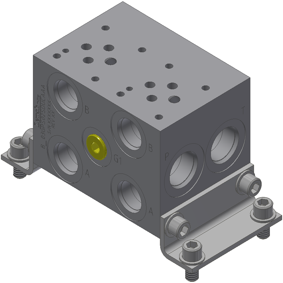 D03  2-STN PARALLEL MANIFOLD