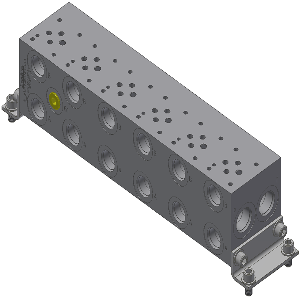 D03  6-STN PARALLEL MANIFOLD