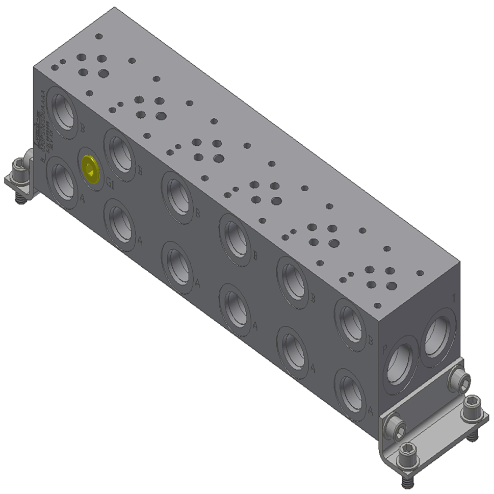 D03  6-STN PARALLEL MANIFOLD